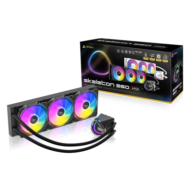 Antec Skeleton 360 ARGB, Black